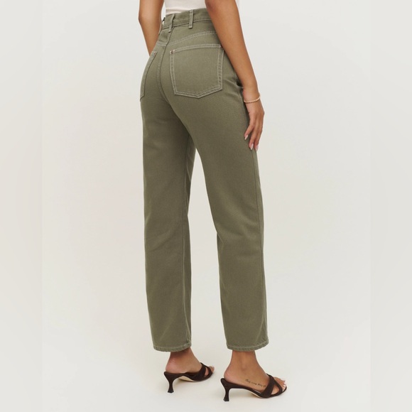 Reformation Cowboy High Rise Straight Jean - Picture 2 of 5